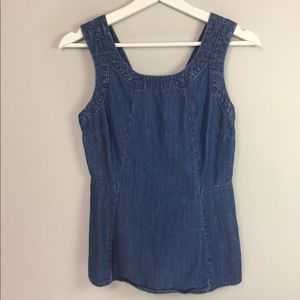 Banana Republic Petite Denim Top
